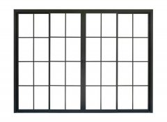 安全防护防盗型铝塑窗