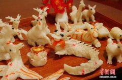 （新春走基层）做灯粑赛灯粑 江西都昌非遗闹元宵